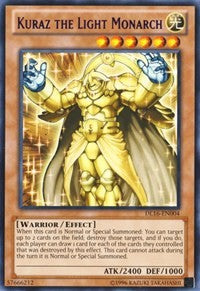 Kuraz the Light Monarch (Purple) [DL16-EN004] Rare | Shuffle n Cut Hobbies & Games