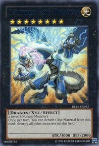 Thunder End Dragon (Blue) [DL16-EN012] Rare | Shuffle n Cut Hobbies & Games