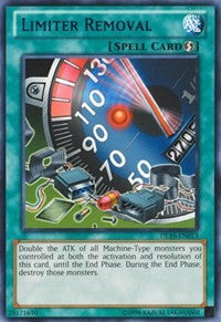 Limiter Removal (Blue) [DL16-EN013] Rare | Shuffle n Cut Hobbies & Games