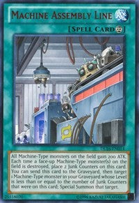 Machine Assembly Line (Red) [DL16-EN014] Rare | Shuffle n Cut Hobbies & Games