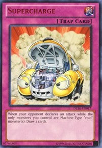 Supercharge (Red) [DL16-EN018] Rare | Shuffle n Cut Hobbies & Games