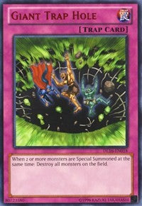 Giant Trap Hole (Red) [DL16-EN017] Rare | Shuffle n Cut Hobbies & Games