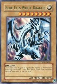 Blue-Eyes White Dragon (Green) [DL09-EN001] Rare | Shuffle n Cut Hobbies & Games