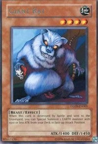 Giant Rat (Silver) [DL09-EN005] Rare | Shuffle n Cut Hobbies & Games