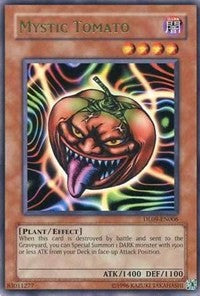 Mystic Tomato (Green) [DL09-EN006] Rare | Shuffle n Cut Hobbies & Games