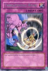 Threatening Roar (Silver) [DL09-EN020] Rare | Shuffle n Cut Hobbies & Games