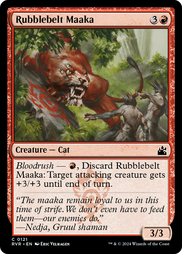 Rubblebelt Maaka [Ravnica Remastered] | Shuffle n Cut Hobbies & Games