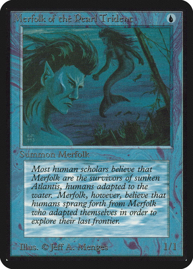 Merfolk of the Pearl Trident [Alpha Edition] | Shuffle n Cut Hobbies & Games