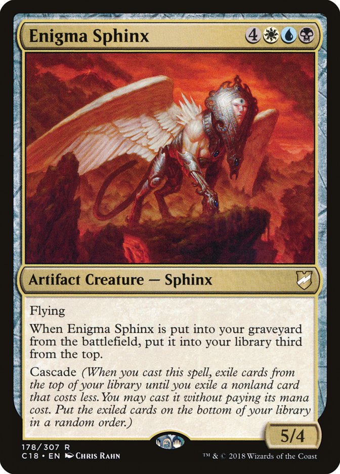 Enigma Sphinx [Commander 2018] | Shuffle n Cut Hobbies & Games