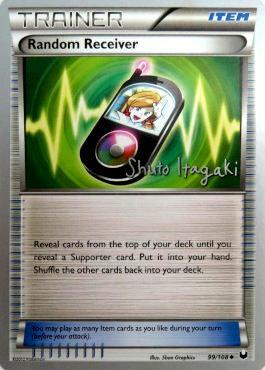 Random Receiver (99/108) (Terraki-Mewtwo - Shuto Itagaki) [World Championships 2012] | Shuffle n Cut Hobbies & Games