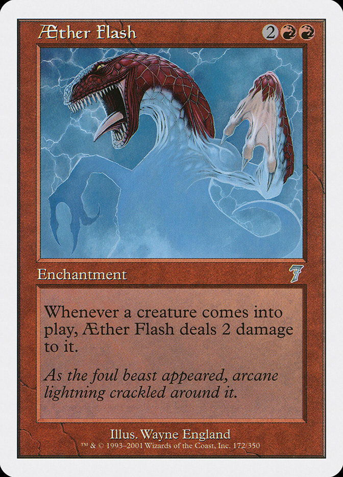 Aether Flash [Seventh Edition] | Shuffle n Cut Hobbies & Games