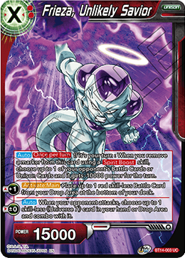 Frieza, Unlikely Savior (BT14-003) [Cross Spirits] | Shuffle n Cut Hobbies & Games