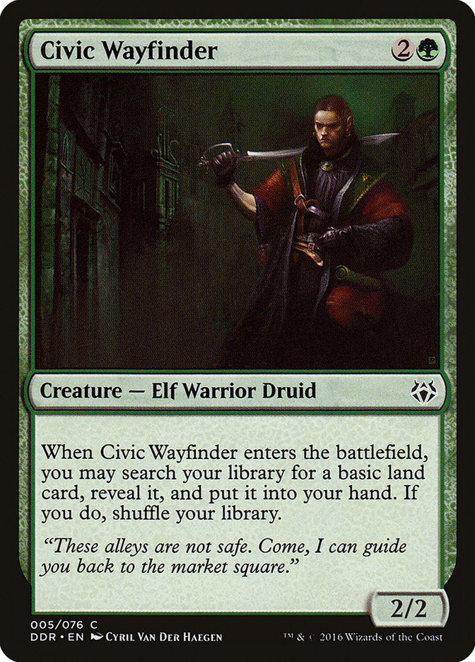 Civic Wayfinder [Duel Decks: Nissa vs. Ob Nixilis] | Shuffle n Cut Hobbies & Games