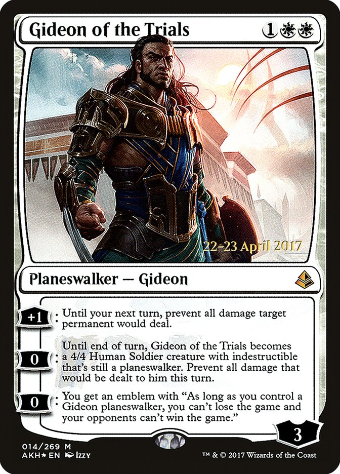 Gideon of the Trials [Amonkhet Prerelease Promos] | Shuffle n Cut Hobbies & Games