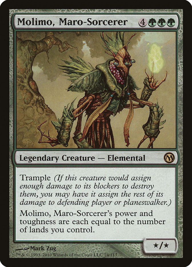 Molimo, Maro-Sorcerer [Duels of the Planeswalkers] | Shuffle n Cut Hobbies & Games