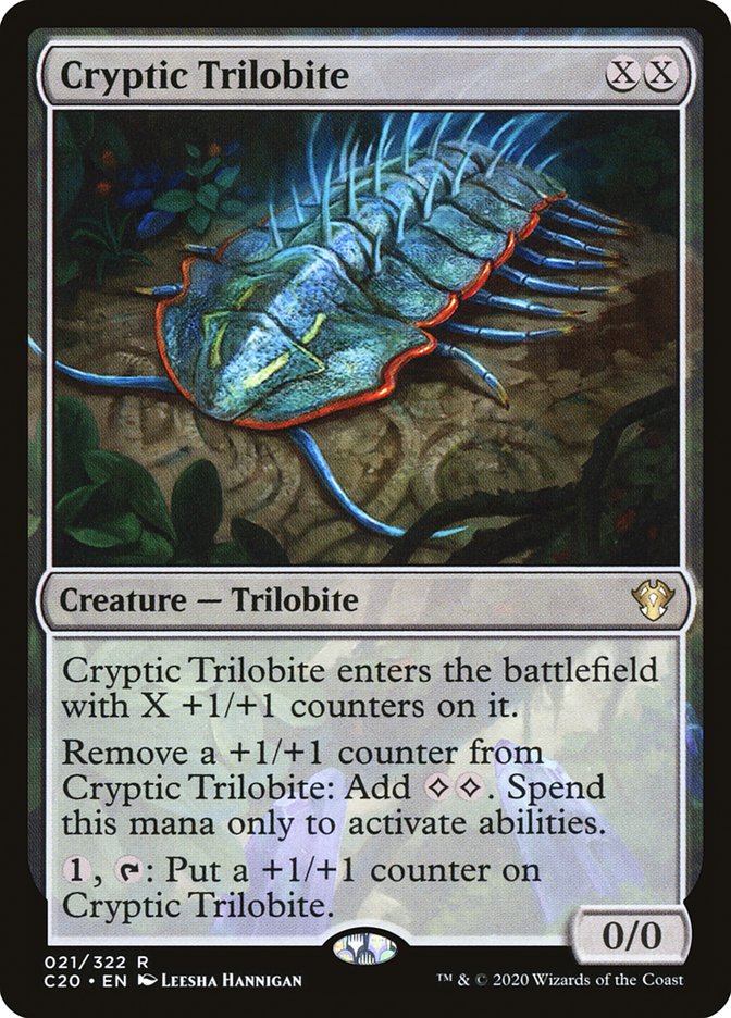 Cryptic Trilobite [Commander 2020] | Shuffle n Cut Hobbies & Games