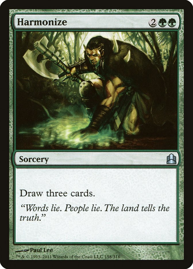 Harmonize [Commander 2011] | Shuffle n Cut Hobbies & Games