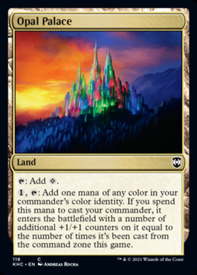 Opal Palace [Kaldheim Commander] | Shuffle n Cut Hobbies & Games