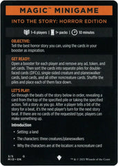 Into the Story: Horror Edition (Magic Minigame) [Innistrad: Midnight Hunt Minigame] | Shuffle n Cut Hobbies & Games