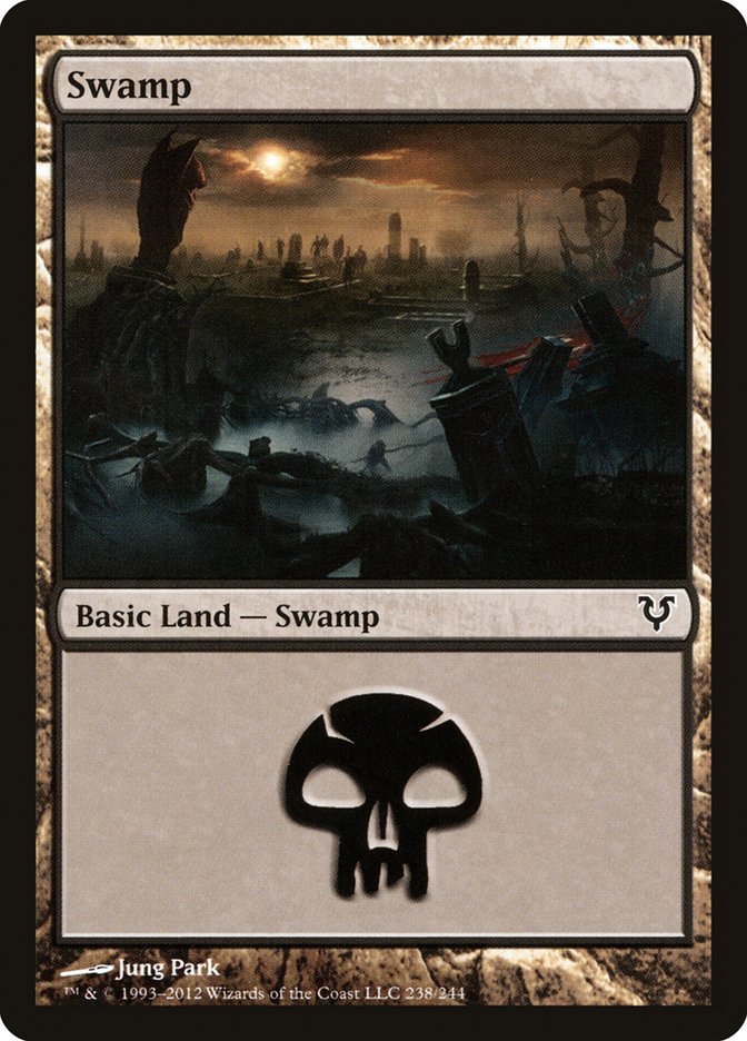 Swamp (238) [Avacyn Restored] | Shuffle n Cut Hobbies & Games