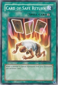 Card of Safe Return [RP02-EN037] Common | Shuffle n Cut Hobbies & Games