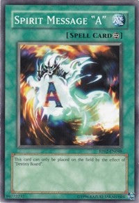 Spirit Message "A" [RP02-EN048] Common | Shuffle n Cut Hobbies & Games