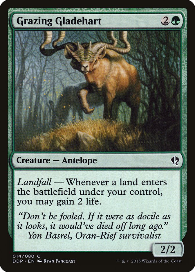 Grazing Gladehart [Duel Decks: Zendikar vs. Eldrazi] | Shuffle n Cut Hobbies & Games