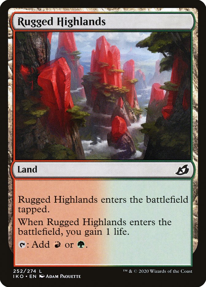 Rugged Highlands [Ikoria: Lair of Behemoths] | Shuffle n Cut Hobbies & Games