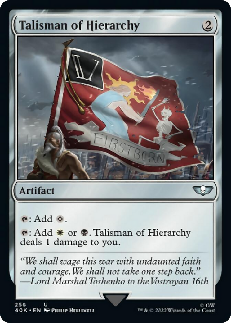 Talisman of Hierarchy [Warhammer 40,000] | Shuffle n Cut Hobbies & Games