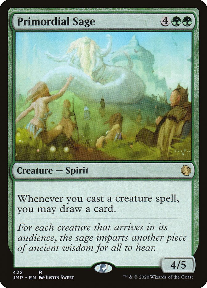 Primordial Sage [Jumpstart] | Shuffle n Cut Hobbies & Games