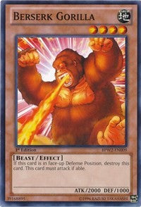 Berserk Gorilla [BPW2-EN009] Common | Shuffle n Cut Hobbies & Games