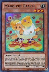 Madolche Baaple [BPW2-EN049] Super Rare | Shuffle n Cut Hobbies & Games