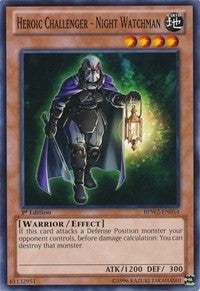 Heroic Challenger - Night Watchman [BPW2-EN054] Common | Shuffle n Cut Hobbies & Games