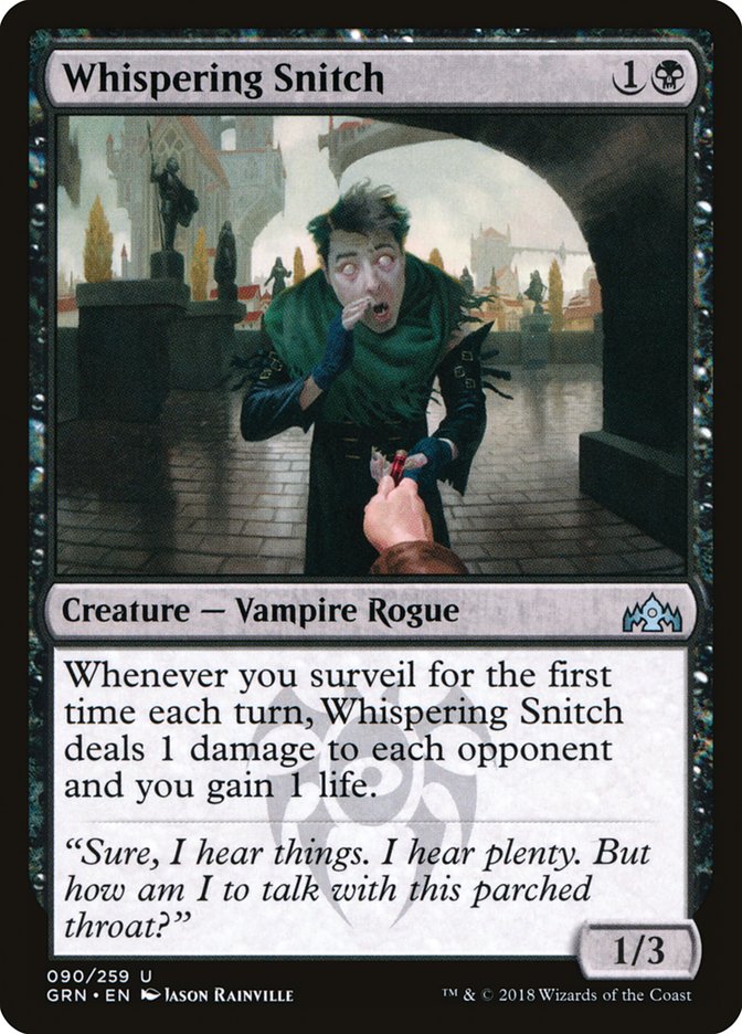 Whispering Snitch [Guilds of Ravnica] | Shuffle n Cut Hobbies & Games