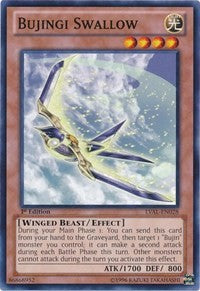 Bujingi Swallow [LVAL-EN028] Common | Shuffle n Cut Hobbies & Games