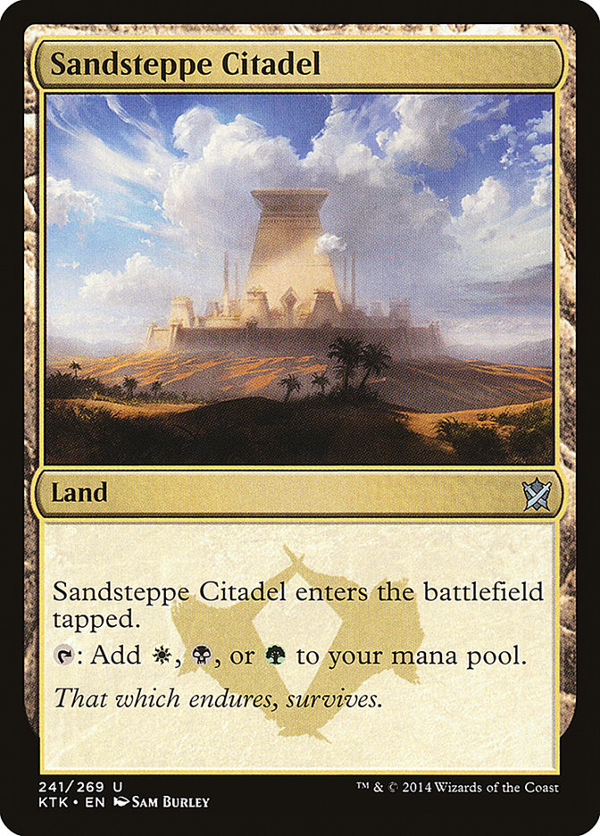 Sandsteppe Citadel [Khans of Tarkir] | Shuffle n Cut Hobbies & Games