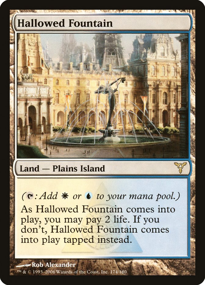 Hallowed Fountain [Dissension] | Shuffle n Cut Hobbies & Games