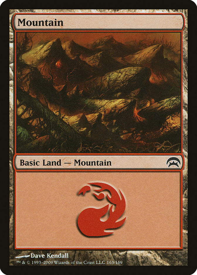 Mountain (163) [Planechase] | Shuffle n Cut Hobbies & Games