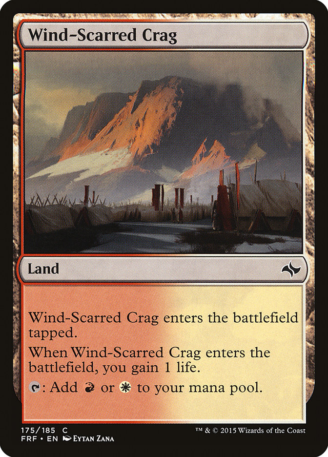 Wind-Scarred Crag [Fate Reforged] | Shuffle n Cut Hobbies & Games