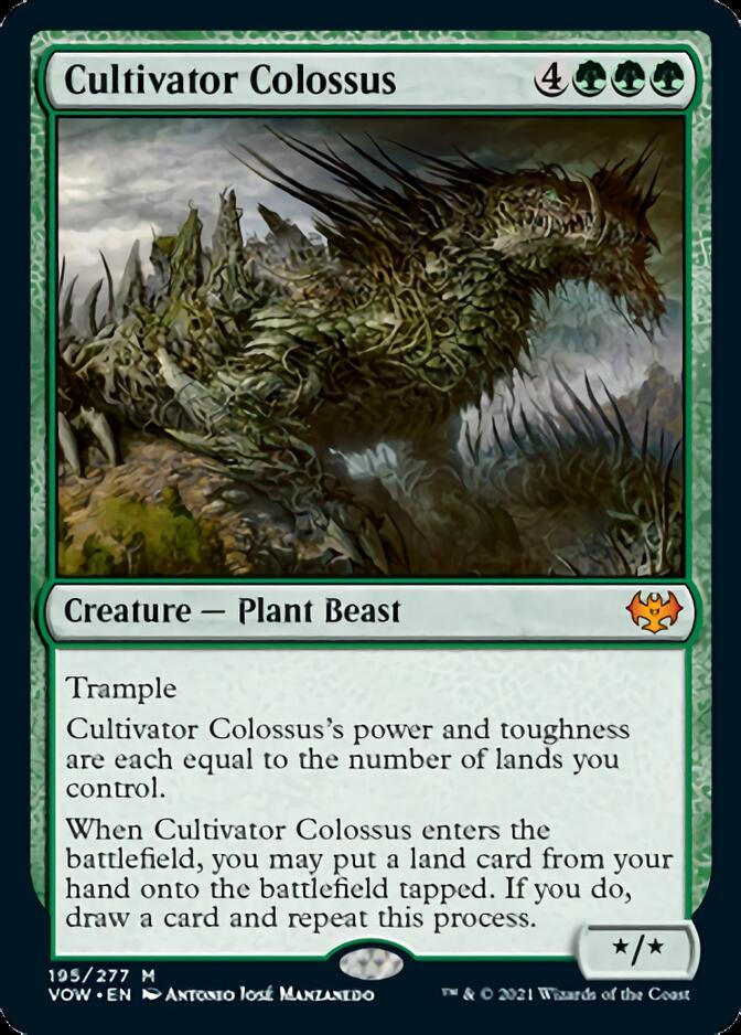 Cultivator Colossus [Innistrad: Crimson Vow] | Shuffle n Cut Hobbies & Games