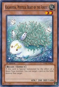 Kalantosa, Mystical Beast of the Forest [LVAL-EN036] Common | Shuffle n Cut Hobbies & Games