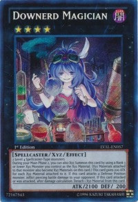 Downerd Magician [LVAL-EN057] Secret Rare | Shuffle n Cut Hobbies & Games