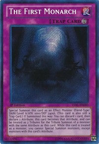 The First Monarch [LVAL-EN089] Secret Rare | Shuffle n Cut Hobbies & Games