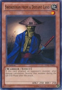 Swordsman from a Distant Land [LVAL-EN091] Common | Shuffle n Cut Hobbies & Games