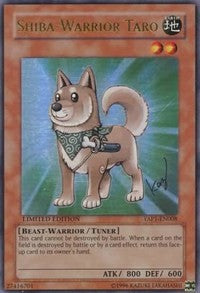 Shiba-Warrior Taro [YAP1-EN008] Ultra Rare | Shuffle n Cut Hobbies & Games