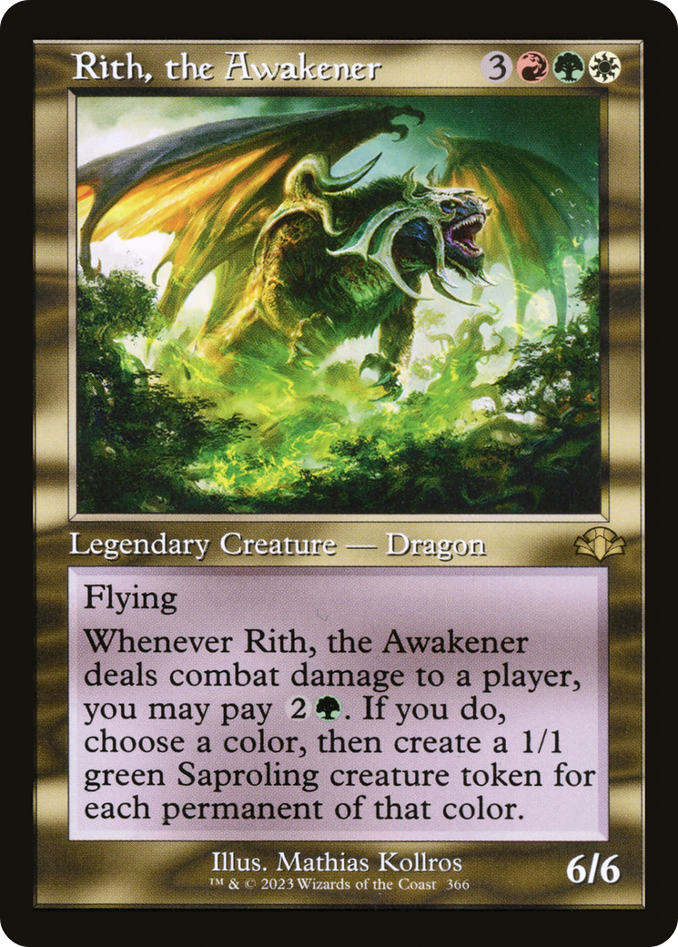 Rith, the Awakener (Retro) [Dominaria Remastered] | Shuffle n Cut Hobbies & Games