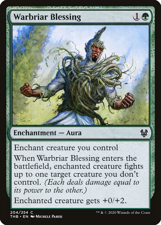 Warbriar Blessing [Theros Beyond Death] | Shuffle n Cut Hobbies & Games