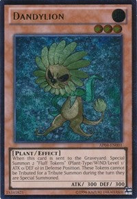 Dandylion [AP04-EN001] Ultimate Rare | Shuffle n Cut Hobbies & Games
