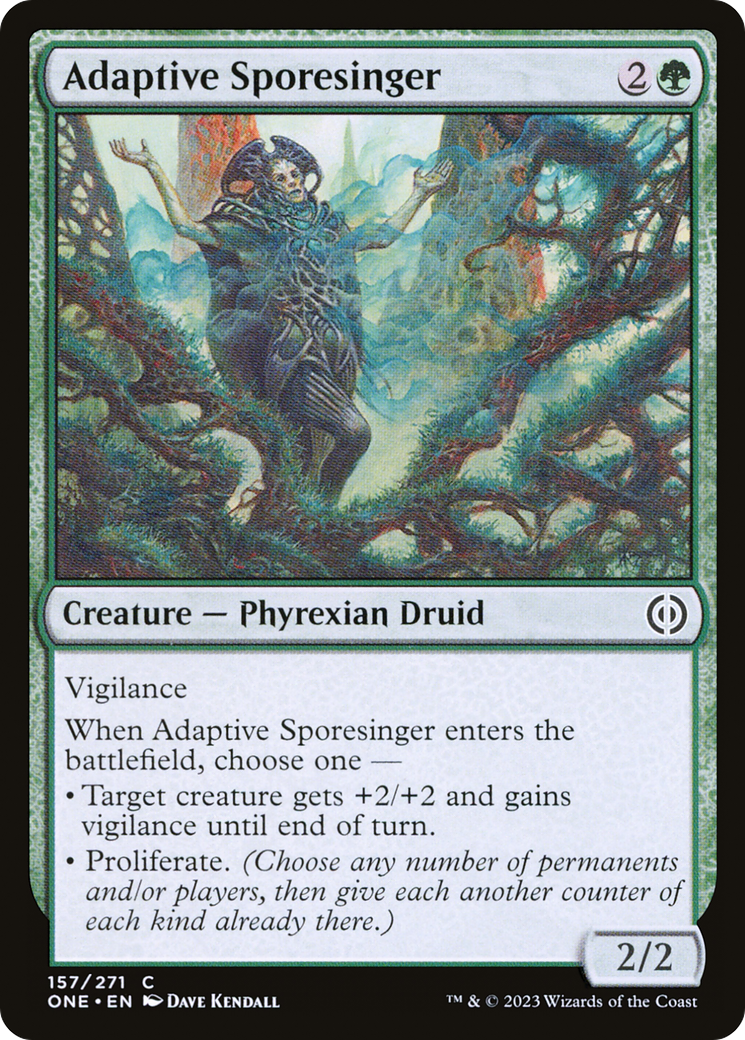 Adaptive Sporesinger [Phyrexia: All Will Be One] | Shuffle n Cut Hobbies & Games