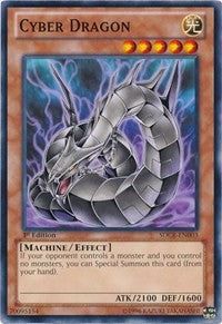 Cyber Dragon (Black) [SDCR-EN003] Common | Shuffle n Cut Hobbies & Games